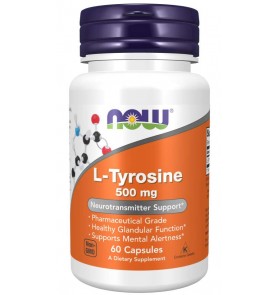 L-Tyrosine - Now - 120caps