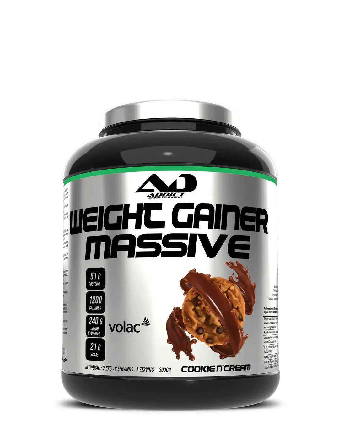 Weight gainer massive 2,5kg - Addict BodYeti