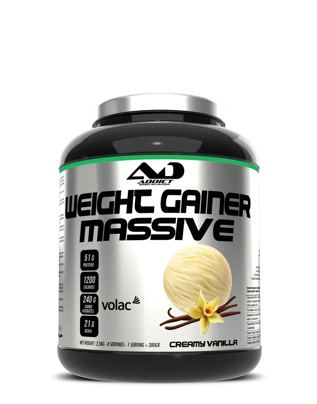 Weight gainer massive 2,5kg - Addict BodYeti