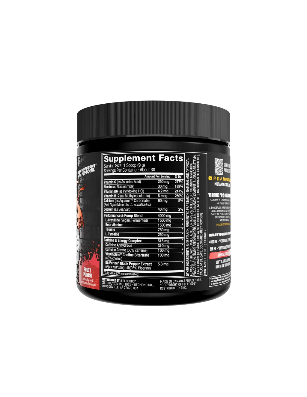 Mutant Madness 225g - Mutant BodYeti