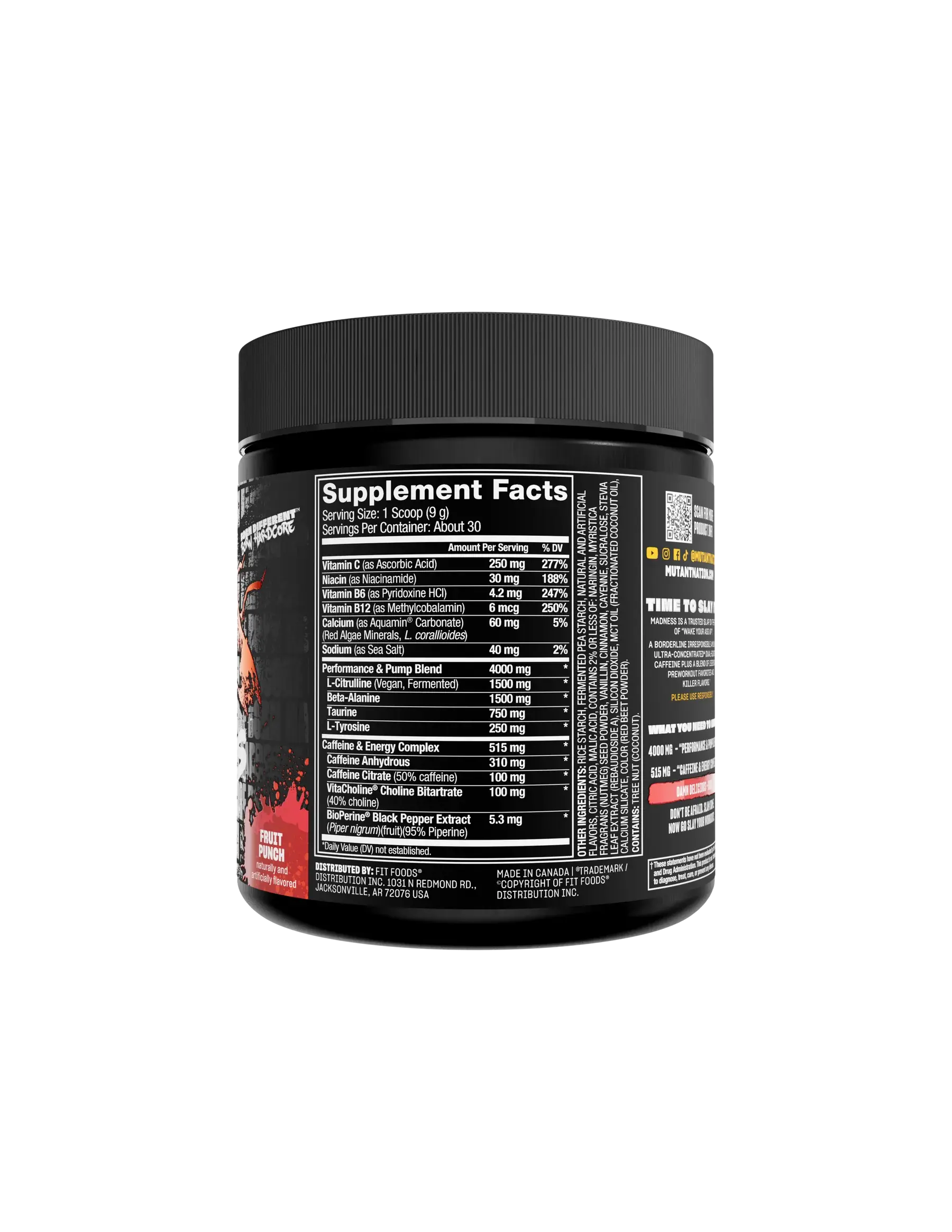 Mutant Madness 225g - Mutant BodYeti