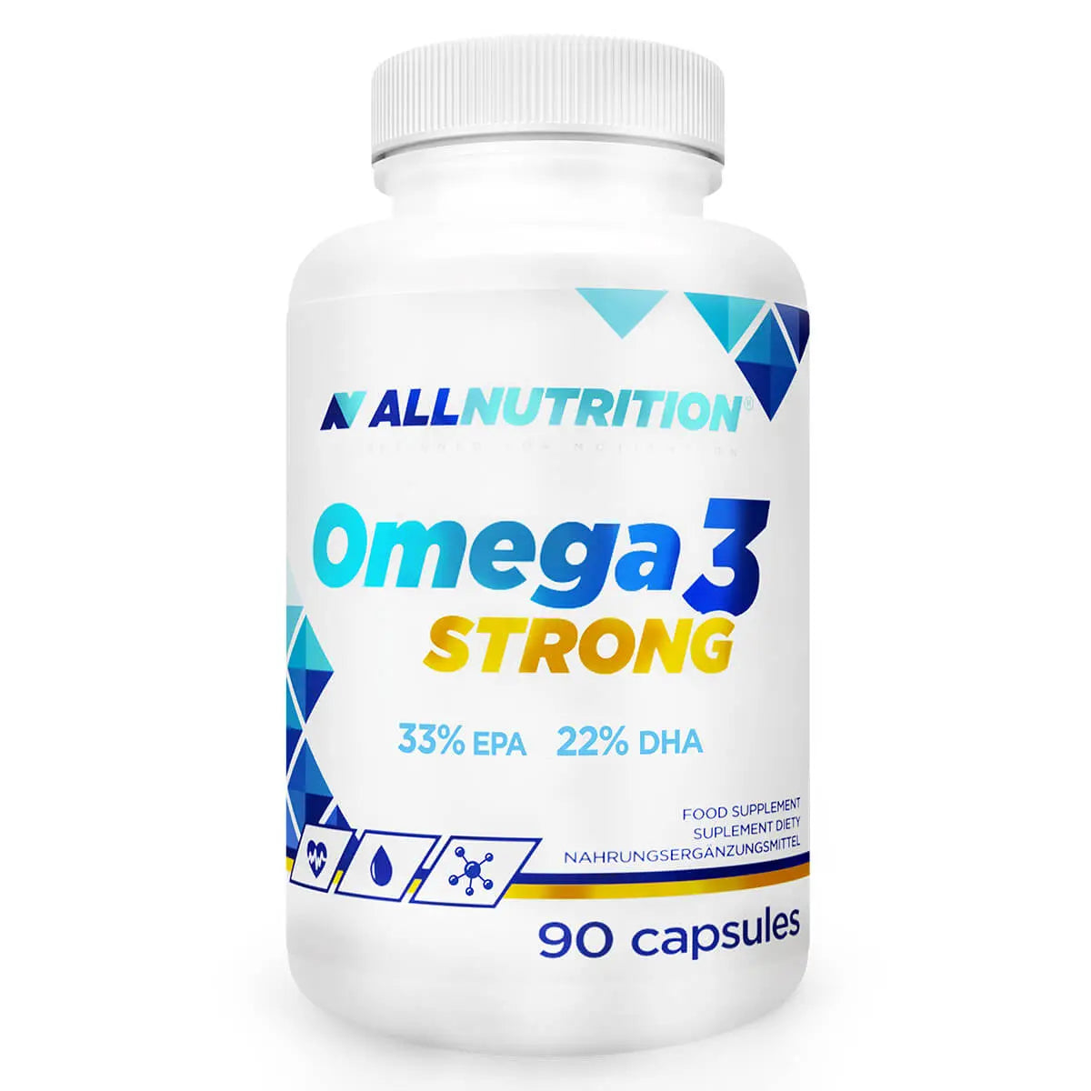 Omega 3 Strong 90caps - Allnutrition BodYeti
