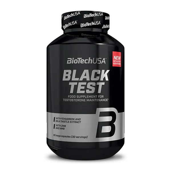 Black Test 90caps - BioTech BodYeti