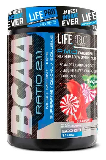 BCAA 2.1.1 500g - LifePro BodYeti