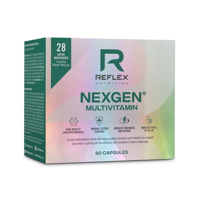 Nexgen Sports Multivitamines 60caps - Reflex Nutrition BodYeti