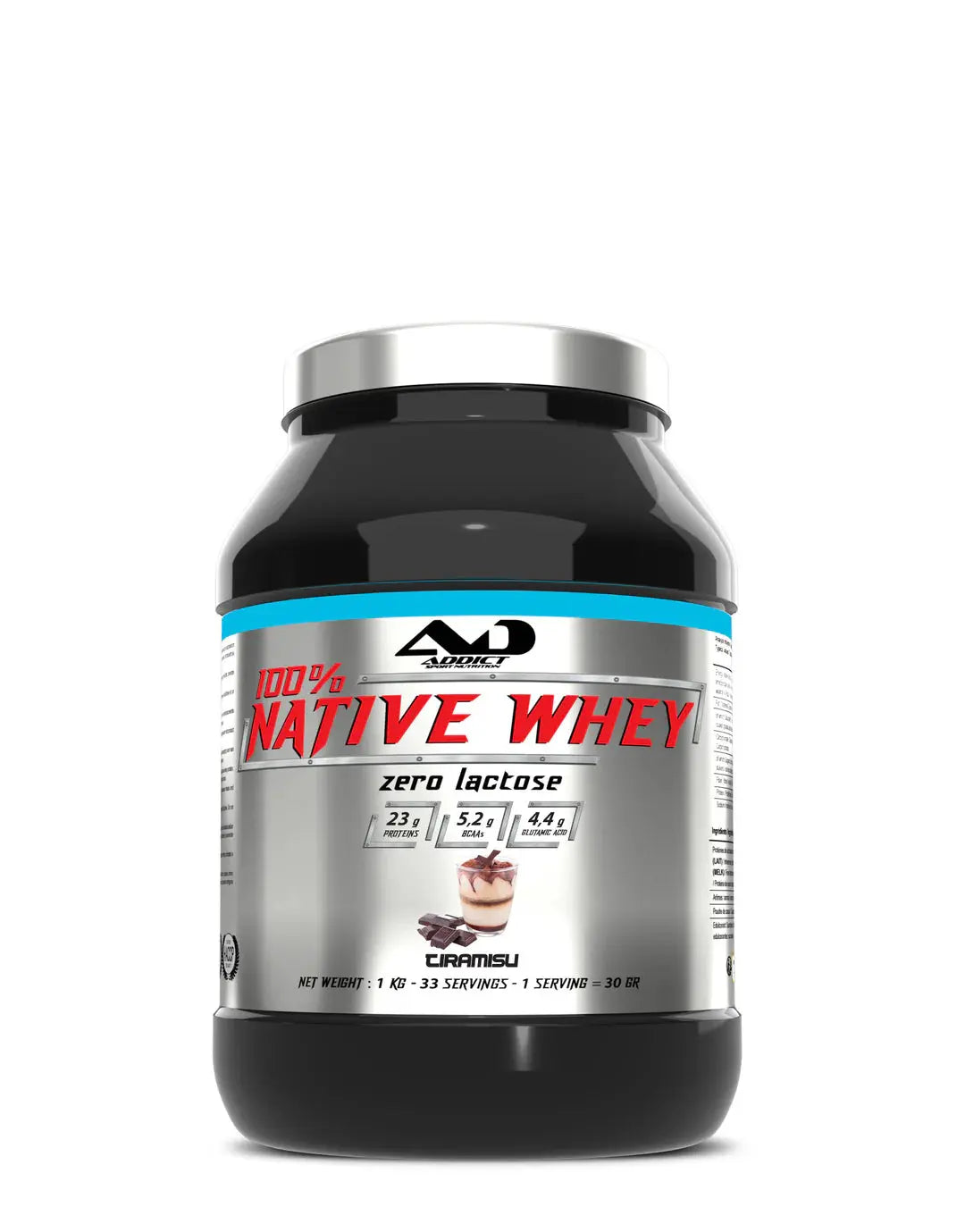 100 % Native Whey 1kg - Addict Ma boutique