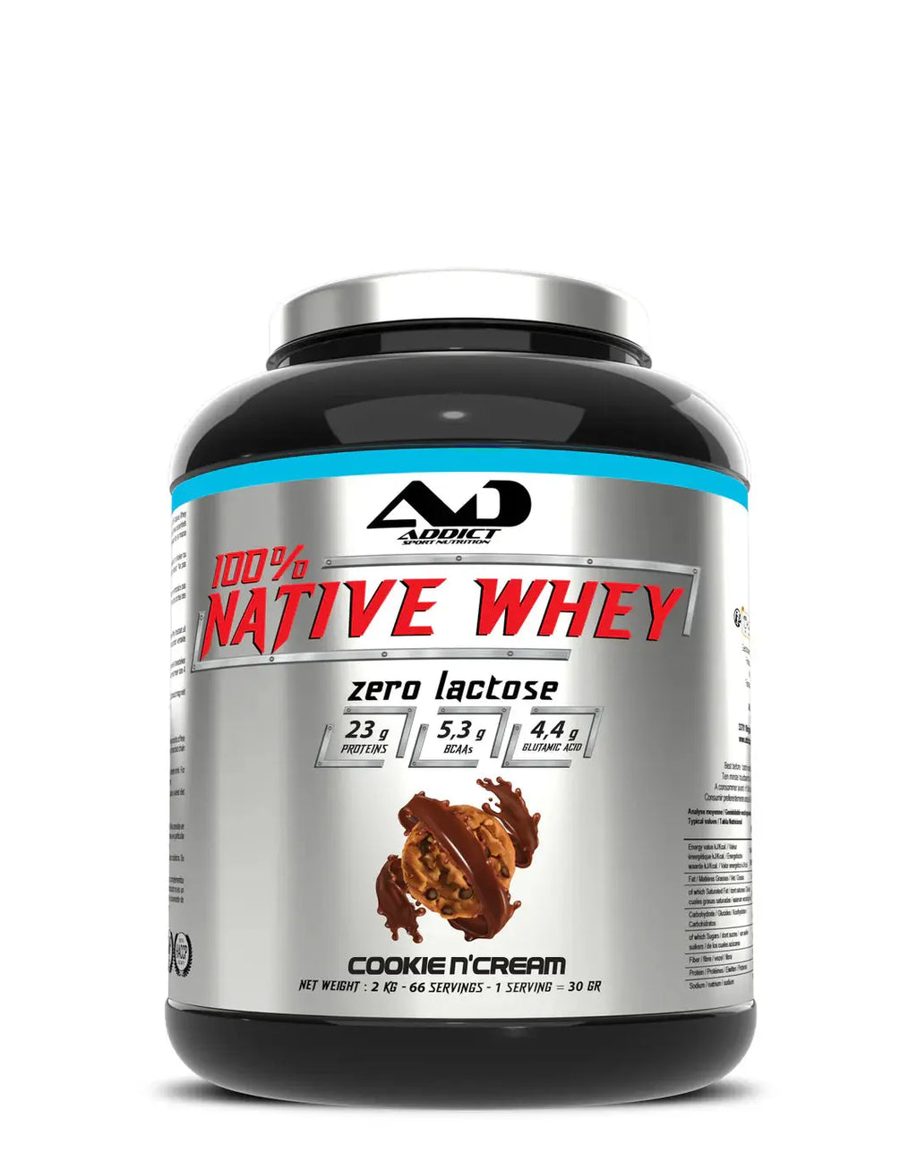 100 % Native Whey 2kg - Addict Ma boutique