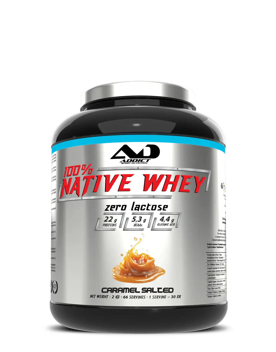 100 % Native Whey 2kg - Addict Ma boutique