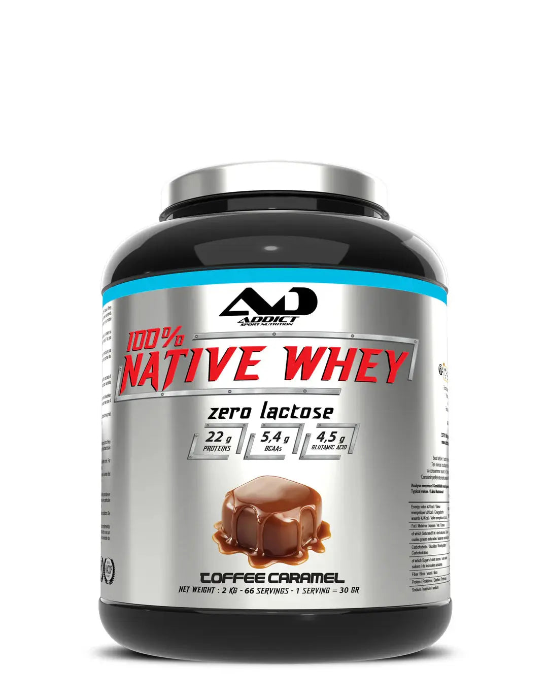 100 % Native Whey 2kg - Addict Ma boutique