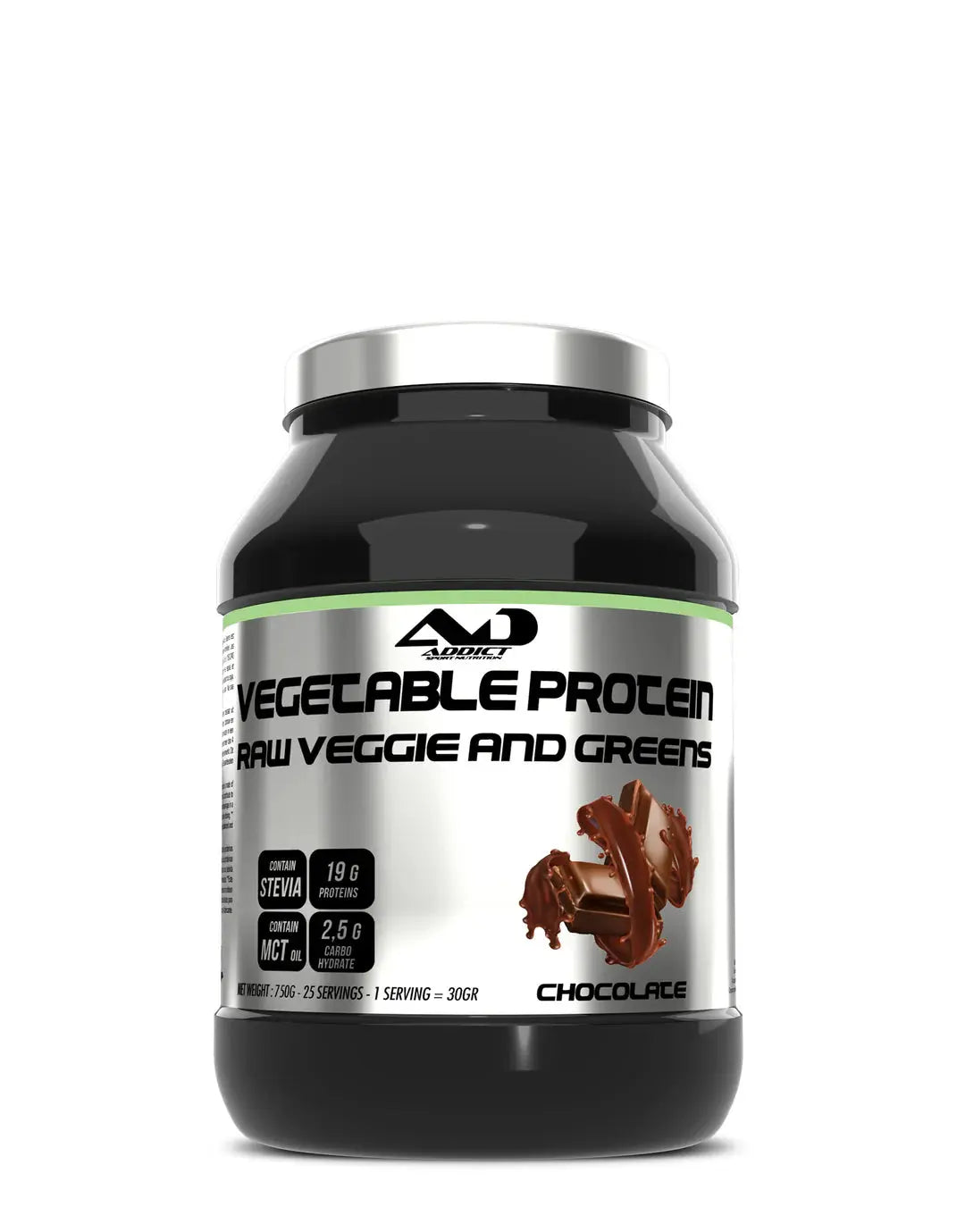 Raw veggies and greens 750g - Addict BodYeti