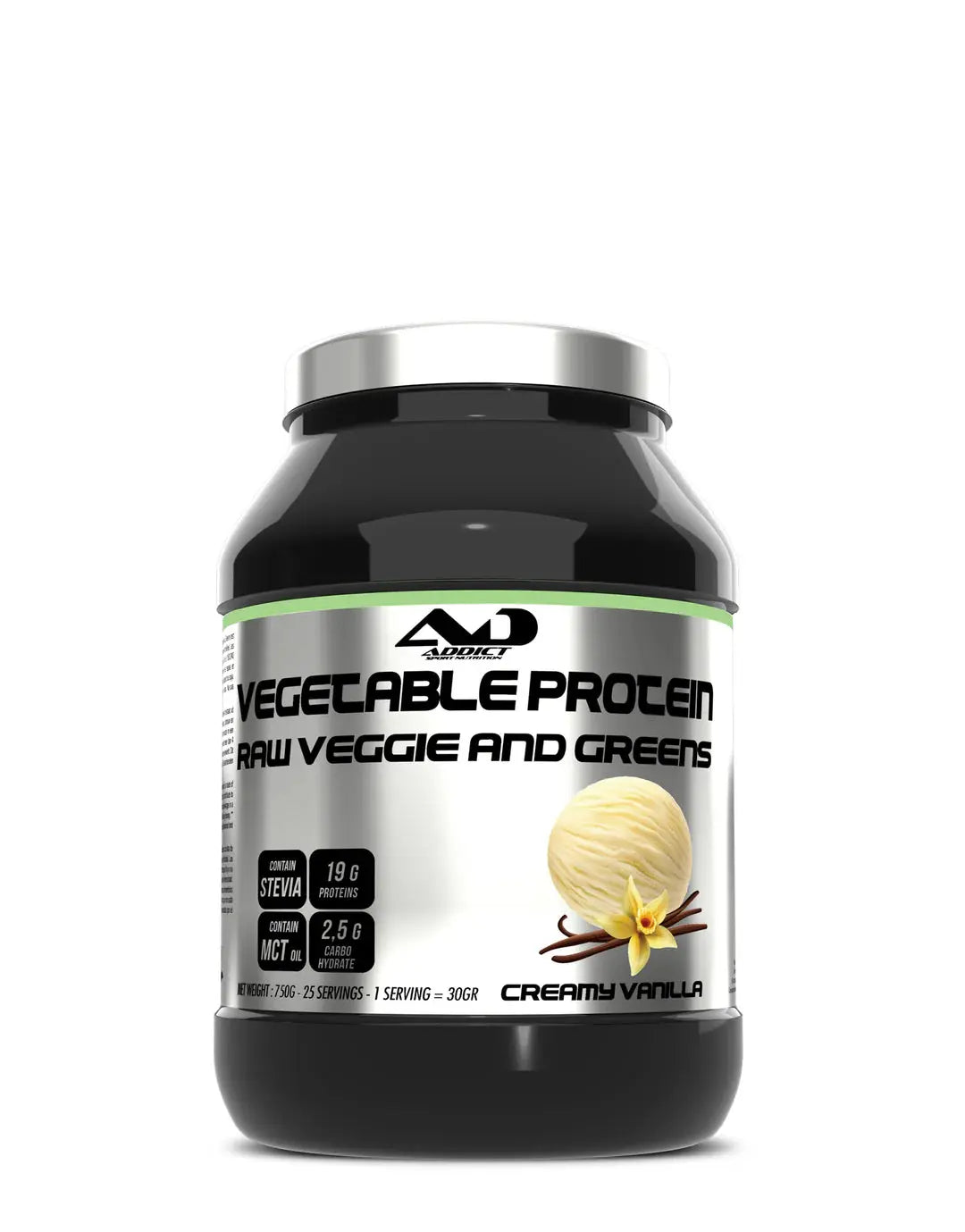 Raw veggies and greens 750g - Addict BodYeti