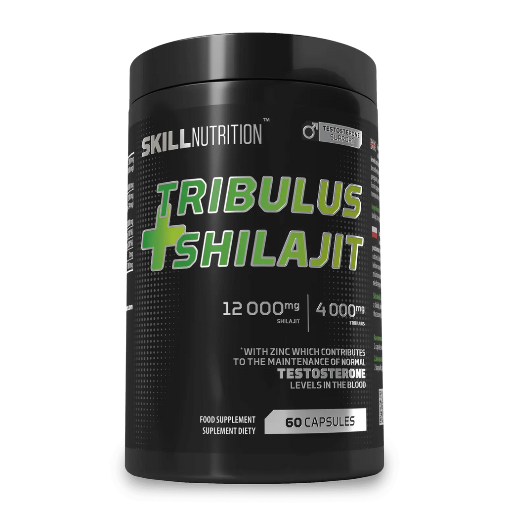 Tribulus + Shilajit 60vcaps - Skill Nutrition BodYeti