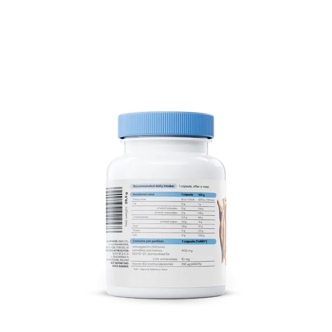 Ashwagandha Extra 400mg 120vcaps - Osavi BodYeti
