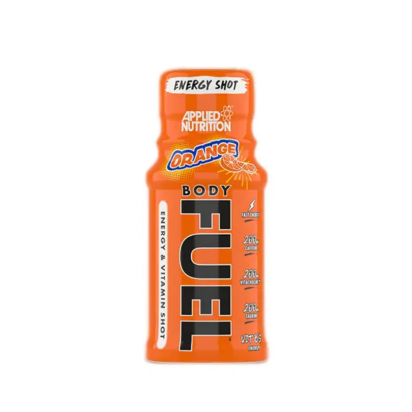 BodyFuel Energy Shots (Orange) 60ml - Applied Nutrition BodYeti