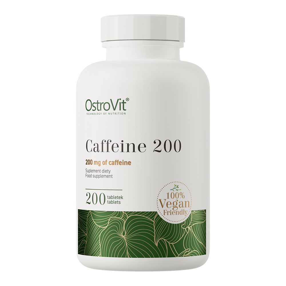 Caféine 200mg 200tabs - Ostrovit BodYeti