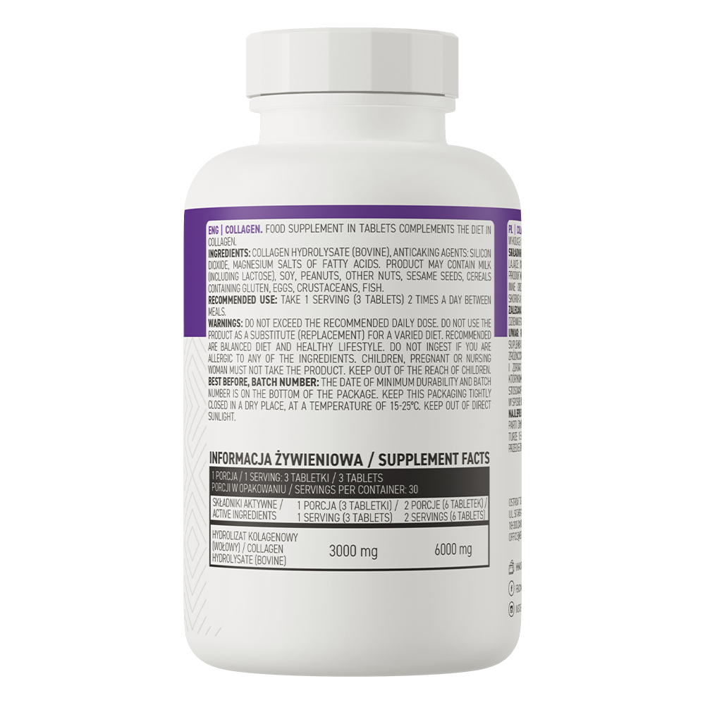 Collagen 90 tablets - Ostrovit BodYeti