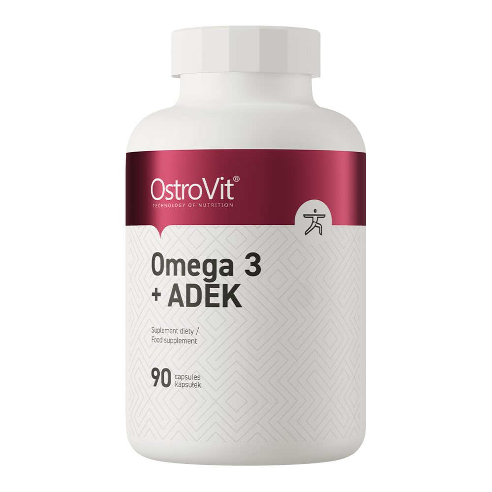 Omega 3 + ADEK 90caps - Ostrovit BodYeti