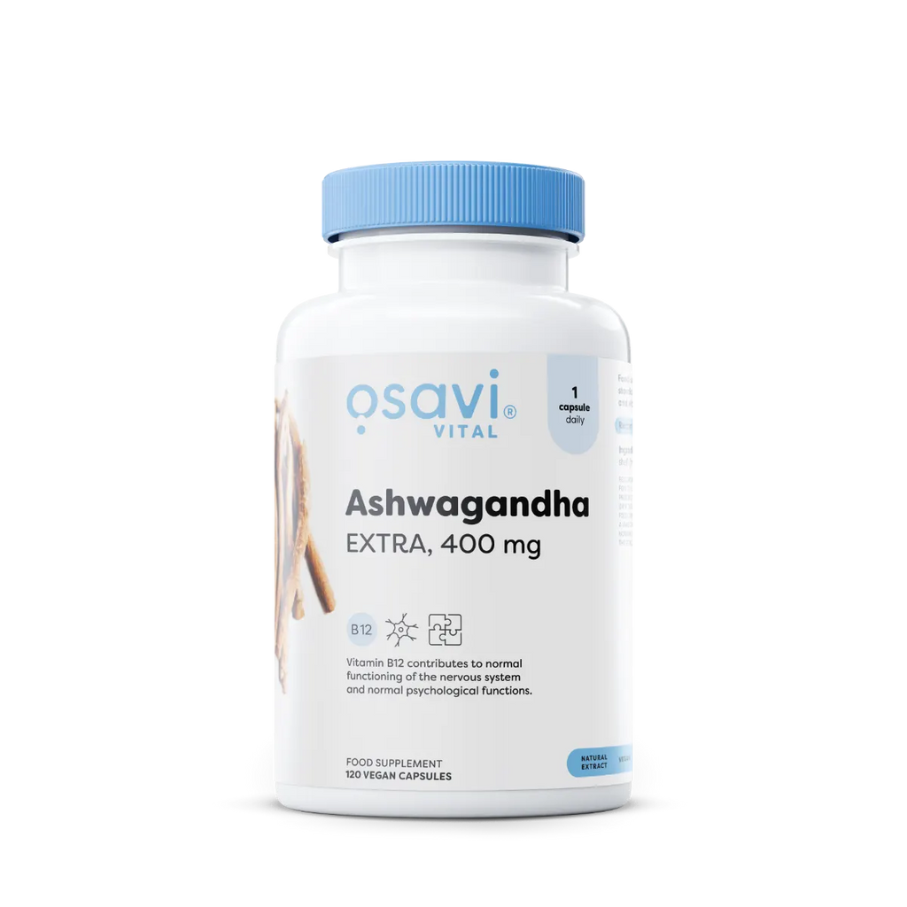 Ashwagandha Extra 400mg 120vcaps - Osavi BodYeti