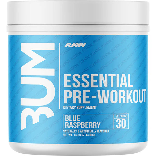 CBUM Essential Pre-Workout 400g - Raw Nutrition BodYeti
