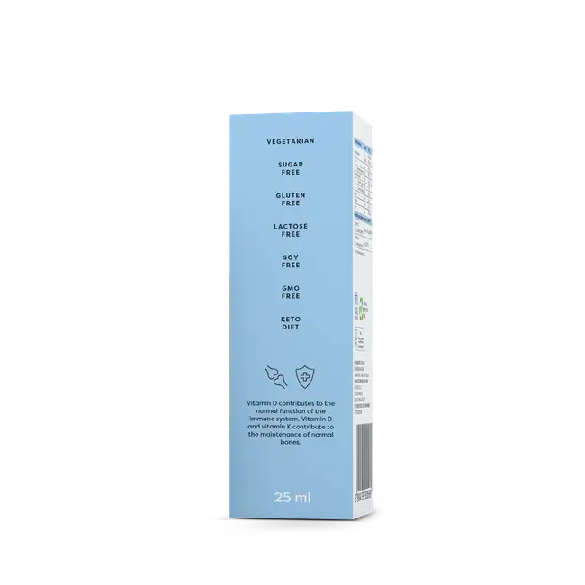 Vitamine D3 + K2 Oral Spray 25ml - Osavi BodYeti